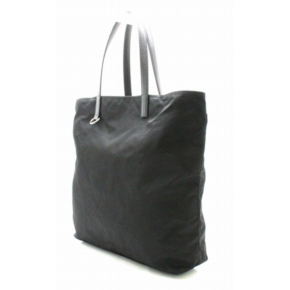 Prada Tote Tote Shoulder Black Bag Nylon - Picture 1 of 9